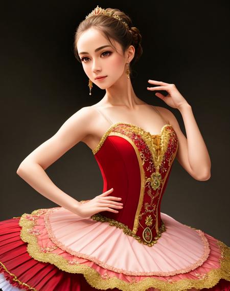 03629-4007736740-Masterpiece, absurdres,HDR ,highly detailed eyes and face, Primaballerina_tutu,  a woman in a ballgown is posing for a picture ,.png